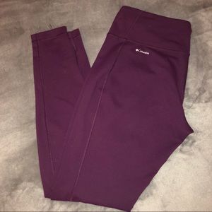 Deep Mauve Columbia Leggings